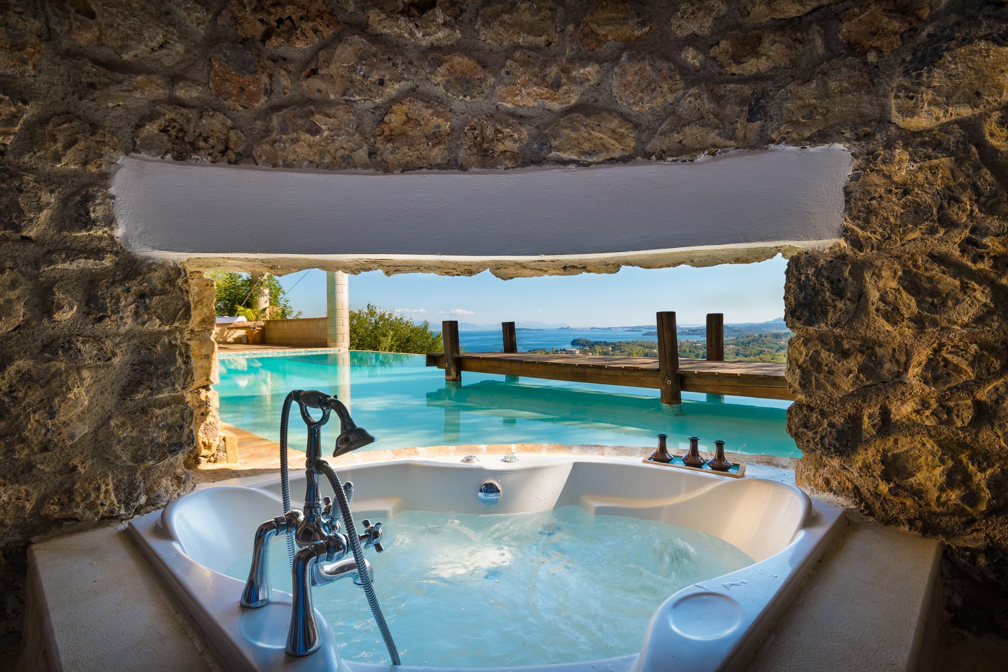 Villa Bournella Ипсос Экстерьер фото